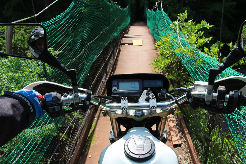 Precarious crossings.